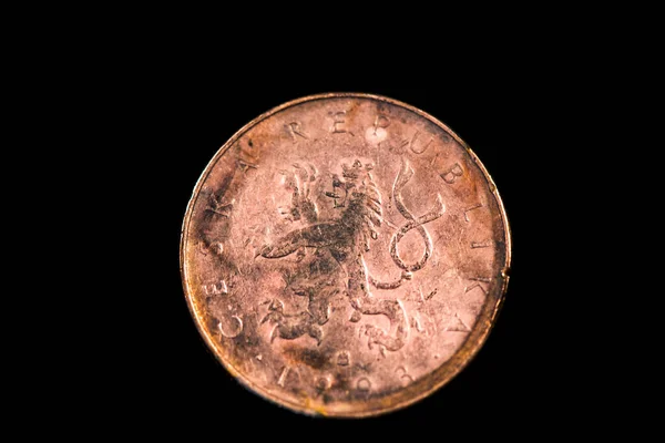 Obverse Czech Korun Coin 1993 — Zdjęcie stockowe