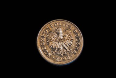 Obverse of the Polish 20 grosze coin of 1992