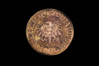 Obverse of the Polish 5 zloty coin of 1976