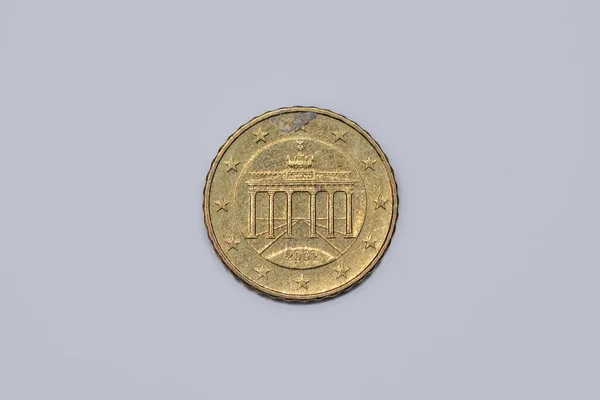 Cara Moneda Alemana Céntimos Euro 2002 —  Fotos de Stock