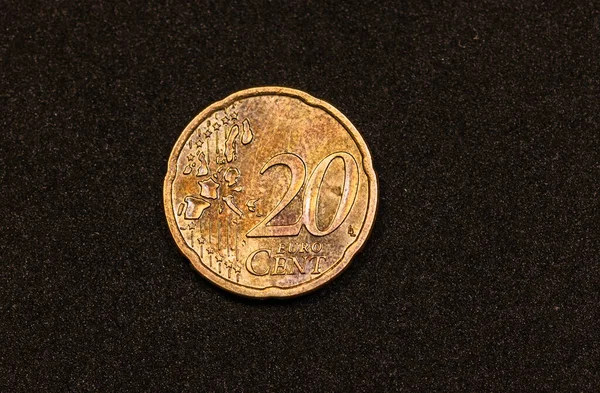 Reverse 2002 Austrian Euro Cent Coin — Stock Photo, Image