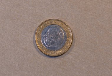 2002 'den kalma 1 avroluk Belçika parası