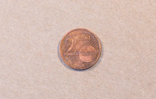 Verso Une Pièce Française Centimes Euro Partir 2001 — Photo