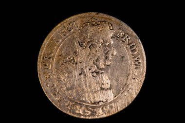 1684 'ten kalma bir Prusya 18 groszy sikkesi.