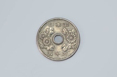 1972 model bir Japon 50 yen 'i.
