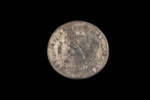 1964年阿尔及利亚2厘米硬币的背面 — 图库照片