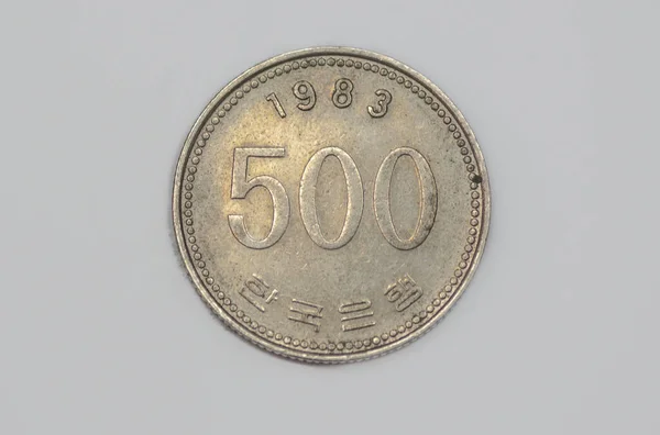 1983 Dél Koreai 500 Won Érme — Stock Fotó