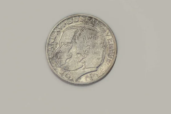 Cara Moneda Sueca Corona 2000 — Foto de Stock