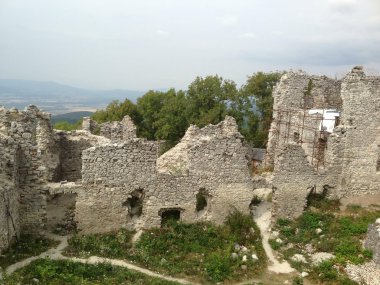 Ruins castle Tematín, Slovakia