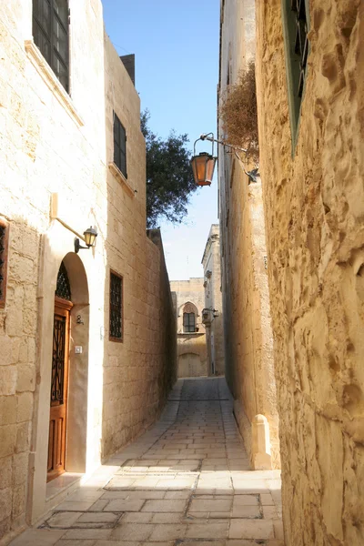 dar sokaklarında mdina, malta