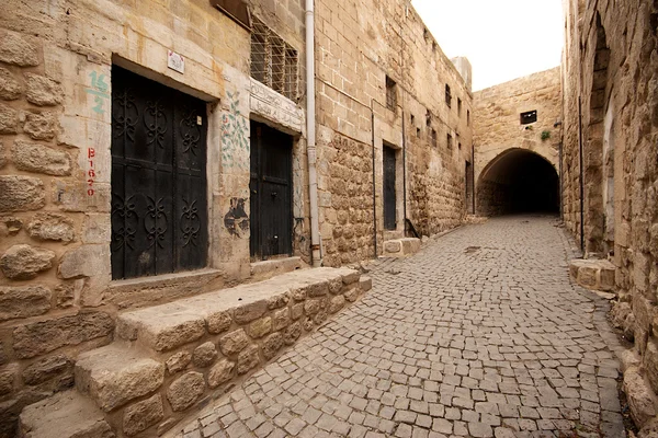 Türkiye'de mardin eski şehrin taş binalar. — Stok fotoğraf