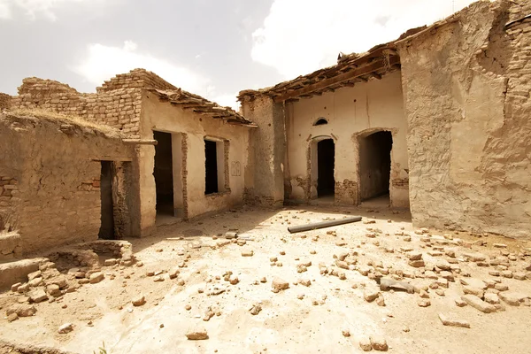 Casa de piedra y arcilla en Arbil Citadel, Kurdistán, Iraq — Foto de Stock
