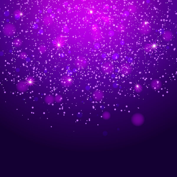 Abstract magic bokeh background