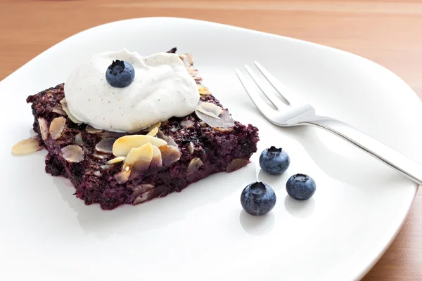 Tarta de chía de arándanos —  Fotos de Stock