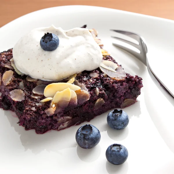 Tarta de chía de arándanos —  Fotos de Stock