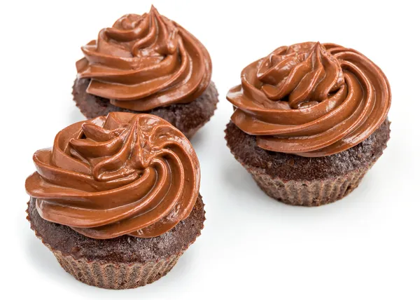 Chocolate cupcakes — Stock Photo, Image