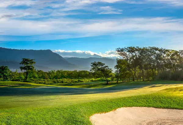 Campo de golfe — Fotografia de Stock