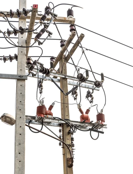 Electric Pylon System — Stock Photo, Image