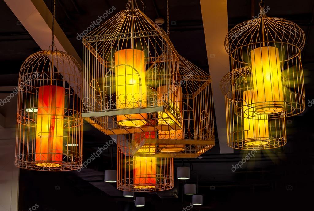 Birdcage Hanging Lamp Stock Photo Fotoslaz 39816183 Birdcage Hanging Lamp Stock Photo