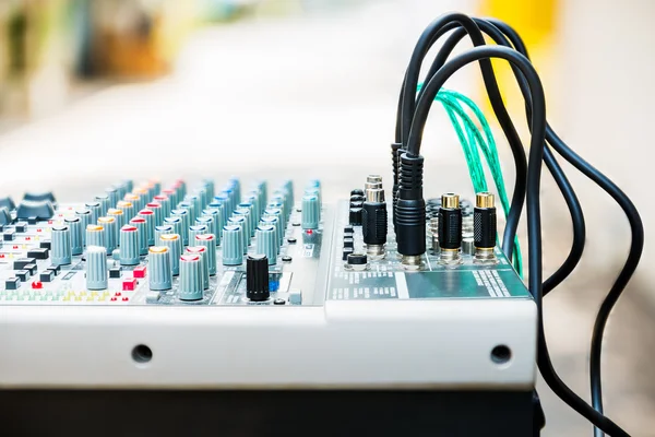 Sound mixer — Stock Photo, Image