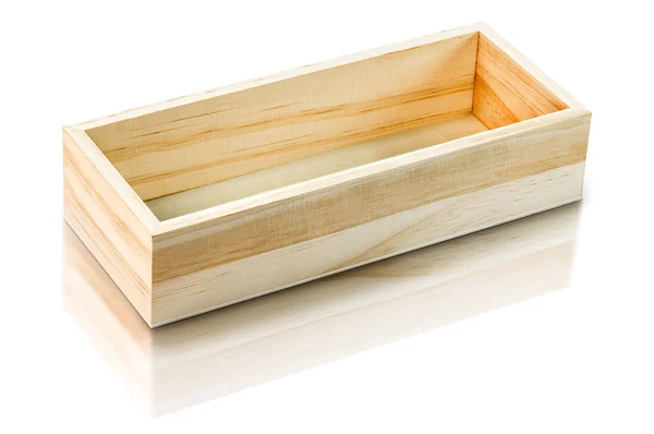 Caja de madera — Foto de Stock