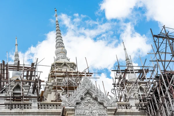 Construção de templo — Fotografia de Stock