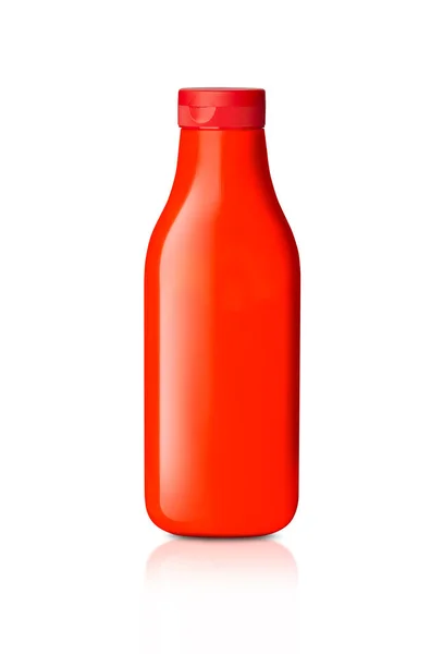 Bottle Ketchup Isolated Transparent Background Clipping Path — Stock Photo, Image