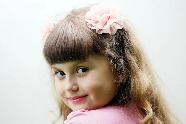 A happy child girl — Stock Photo, Image