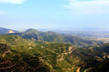 küçük dağ ile peyzaj