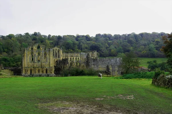 Das Dorf Rievaulx Ist Jeder Jahreszeit Einzigartig Malerisch Rievaulx Helmsley — Stockfoto