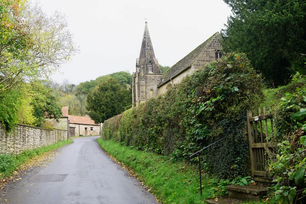 Rievaulx Village Helmsley North Yorkshire England 2021年10月26日 — ストック写真