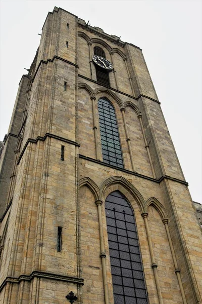 Ripon Cathedral Dedicated Peter Wilfred Magnificent Unique Building Has History — Foto Stock