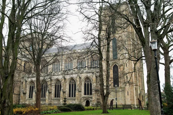 Ripon Cathedral Dedicated Peter Wilfred Magnificent Unique Building Has History — Foto Stock