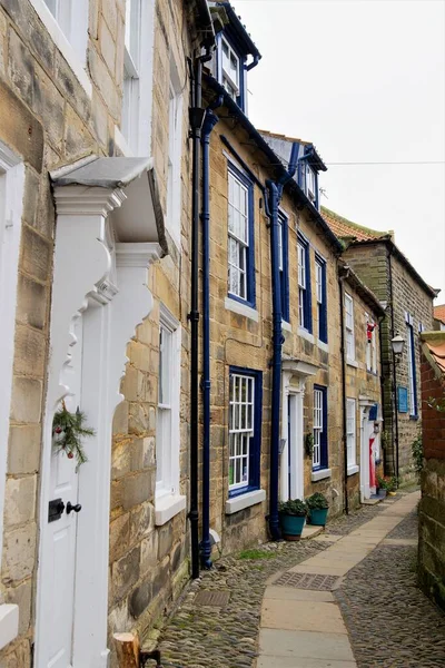 Holiday Cottages Robin Hood Bay North Yorkshire England Tuesday 22Nd — Foto Stock