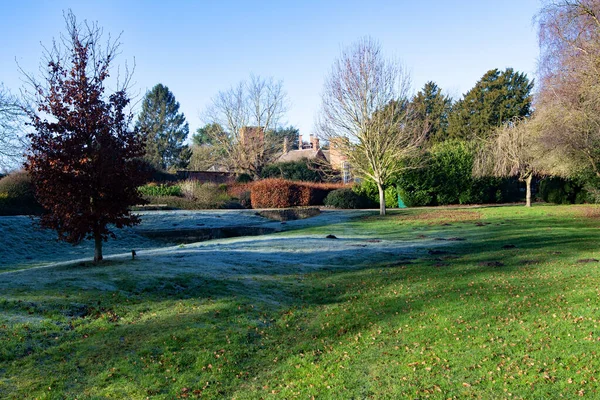 Rufford Country Park Ist Ein Schöner Ort Zum Wandern Picknicken lizenzfreie Stockbilder