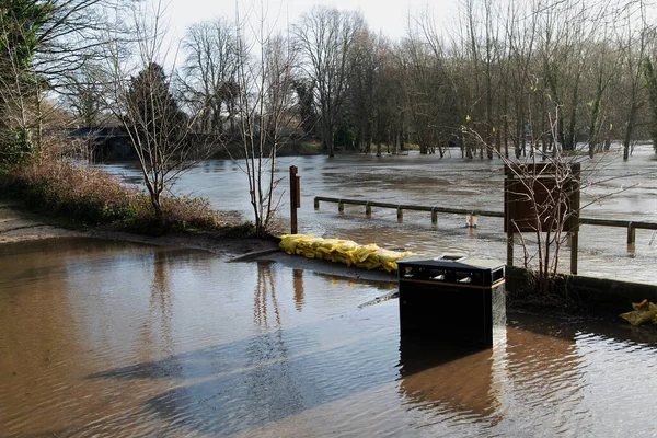 Καταιγίδα Eunice Και Storm Franklin Έφερε Πολύ Ισχυρούς Ανέμους Και — Φωτογραφία Αρχείου