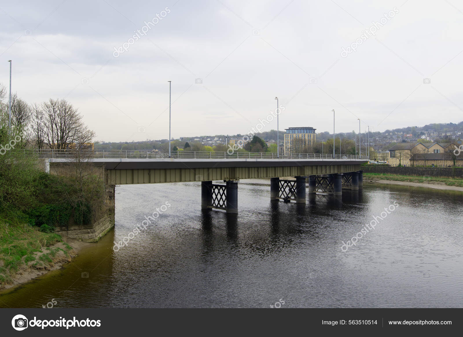 Cycle Path River Lune Provides Beautiful Vantage Points Which View ...