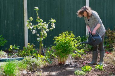 İlkbaharda kurak dönemlerde su içmek önemlidir..