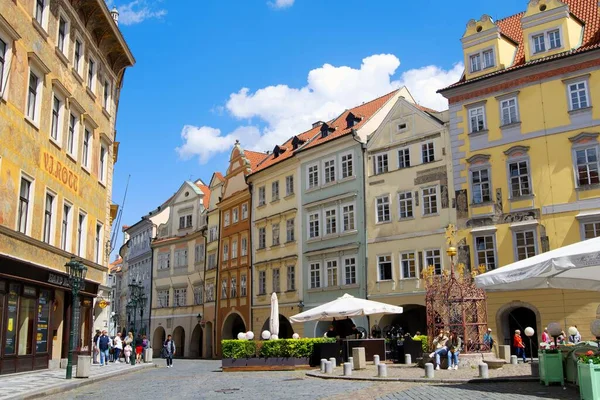 Blick Auf Den Altmarkt Prag Tschechien Sonntag Den Mai 2022 — Stockfoto