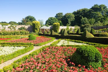 Sowerby Hall Gardens are very well kept throughout the year.  Sowerby Hall and Gardens, Sowerby, Bridlington,  East Yorkshire, England on Saturday, 27th August, 2022.