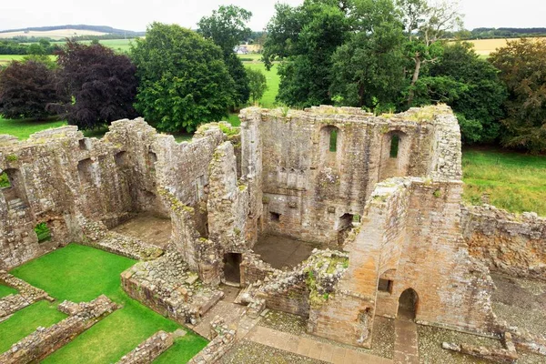 Brough Castle Lugar Fascinante Para Visitar Penrith Cumbria Inglaterra Terça — Fotografia de Stock