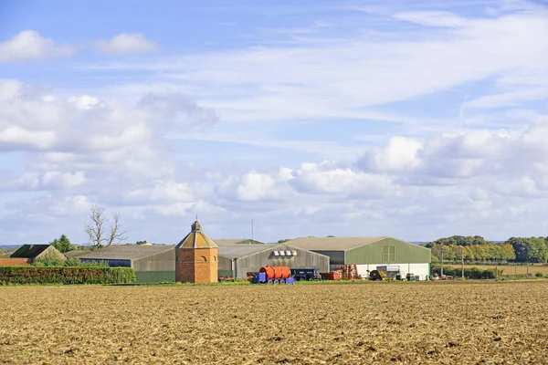 Dovecote Nádherná Šestihranná Věž Letwellu Rotherhamu Jižní Yorkshire Sobotu Října — Stock fotografie