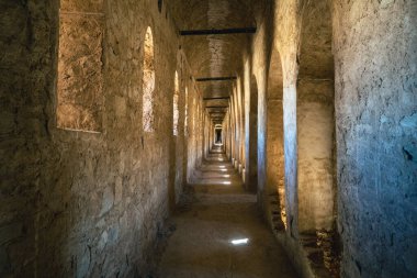 Irak 'taki Karbala yakınlarındaki Tarihi Ukhadır Kalesi