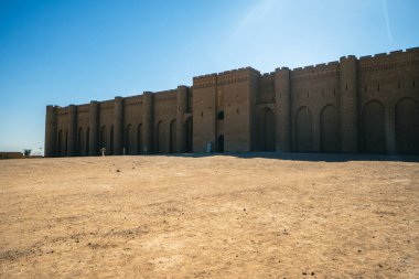 Irak 'taki Karbala yakınlarındaki Tarihi Ukhadır Kalesi
