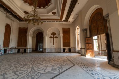 Saddam Hüseyin 'in terk edilmiş sarayı Babil, Irak