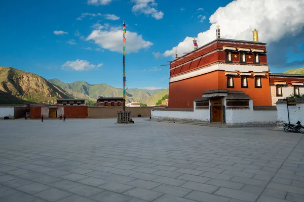 Templo Labrang Xiahe Gannan Gansu China — Foto de Stock