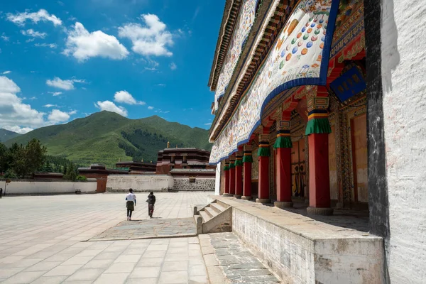 Templo Labrang Xiahe Gannan Gansu China — Foto de Stock