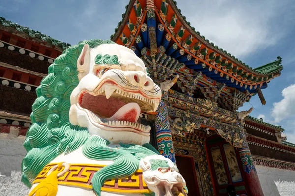 Labrang Temple Xiahe Gannan Gansu Kina — Stockfoto