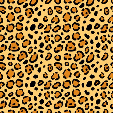 Dikişsiz doku leopard Spotlar