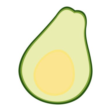 Avokado, her amaç için harika bir tasarım. Taze sağlıklı meyve. Vejetaryen organik gıda.